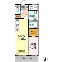 アヴニールの物件間取画像